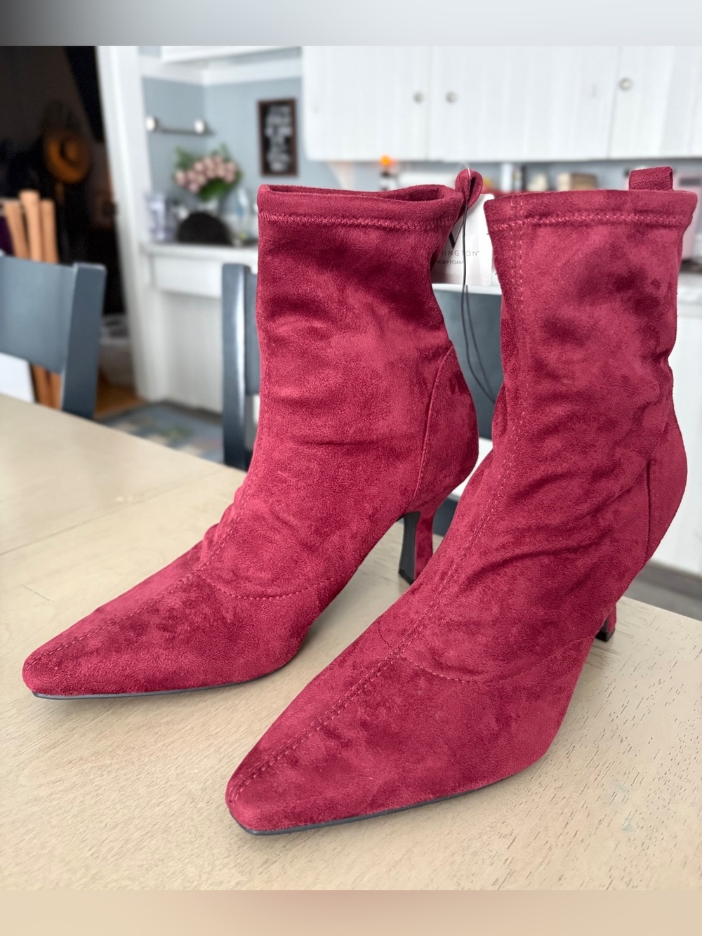 Worthington Suede Heeled Ankle Boot